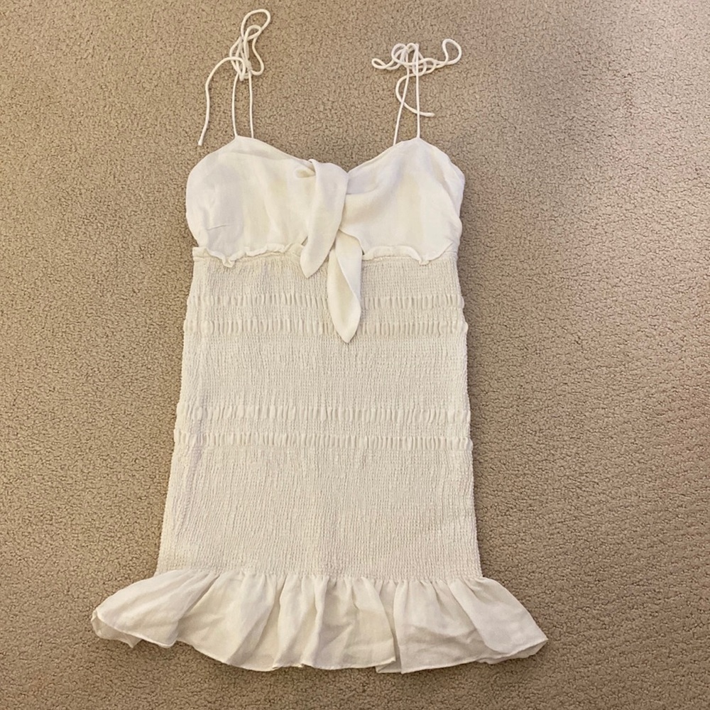 White summer dress